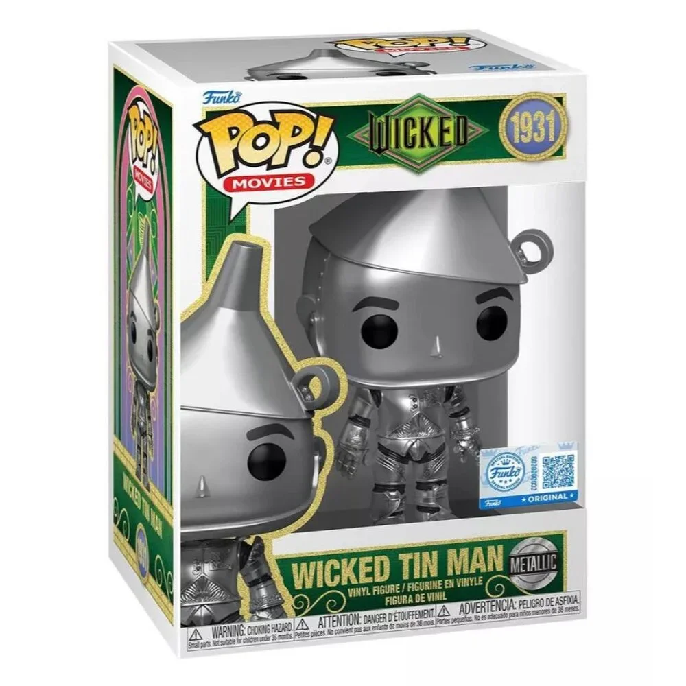 Funko Pop Movies Wicked for Good The Tin Man Vinyl Figure #1931